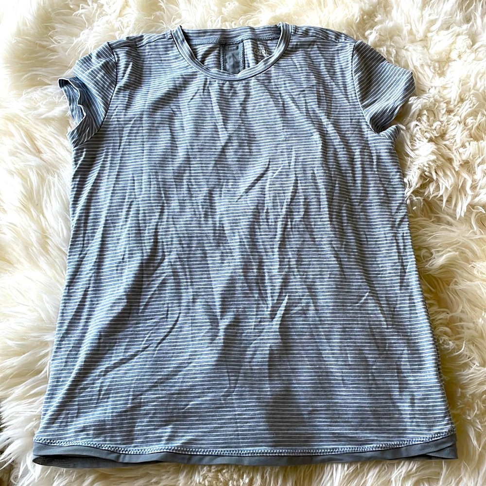 Athleta Girl Top XL 14 gray